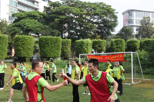 運動與激情碰撞，健康與快樂共享—廣東博皓第六屆運動會   -傳統(tǒng)接力賽